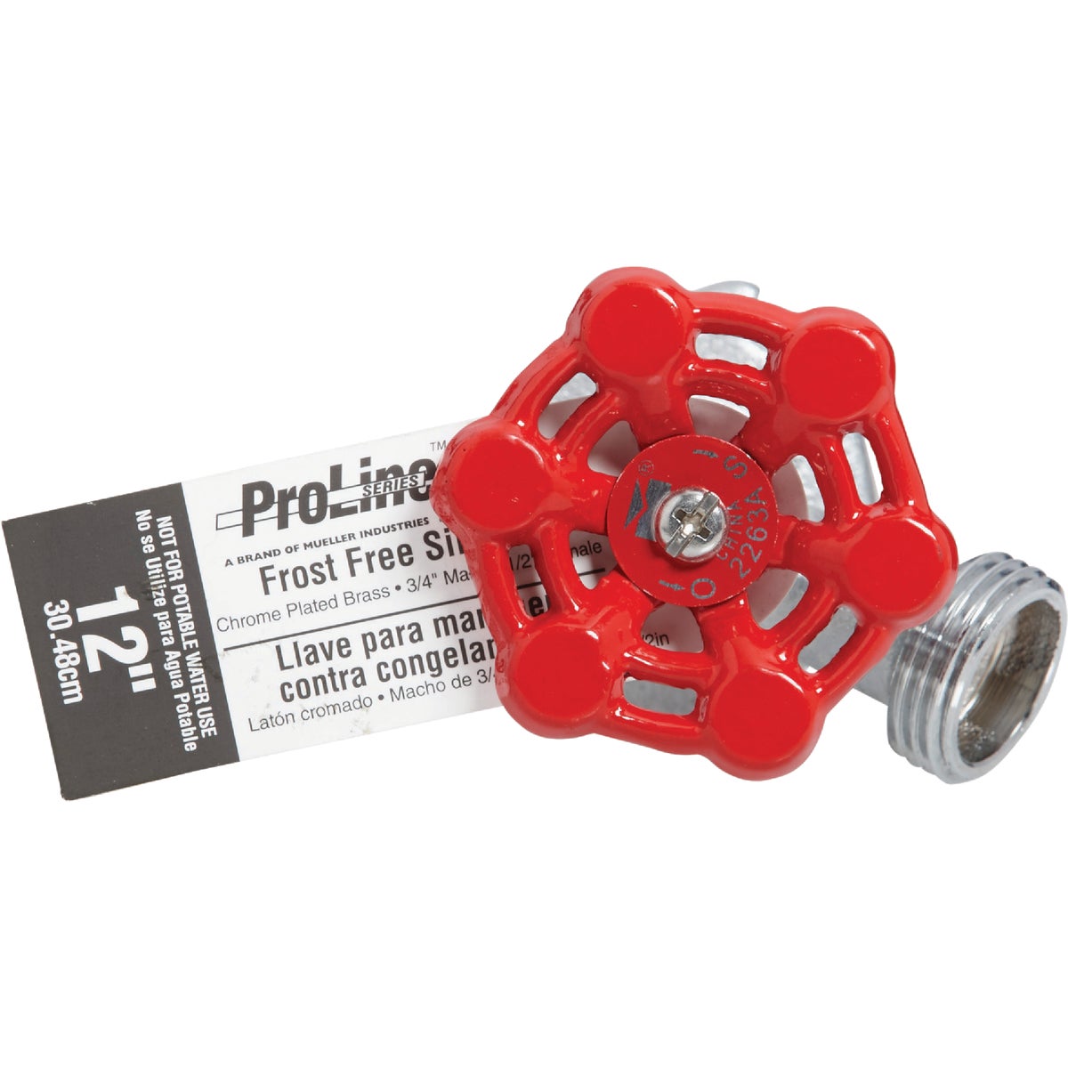 ProLine 1/2 In. FIP x 3/4 MIP x 12 In. Frost Free Wall Hydrant