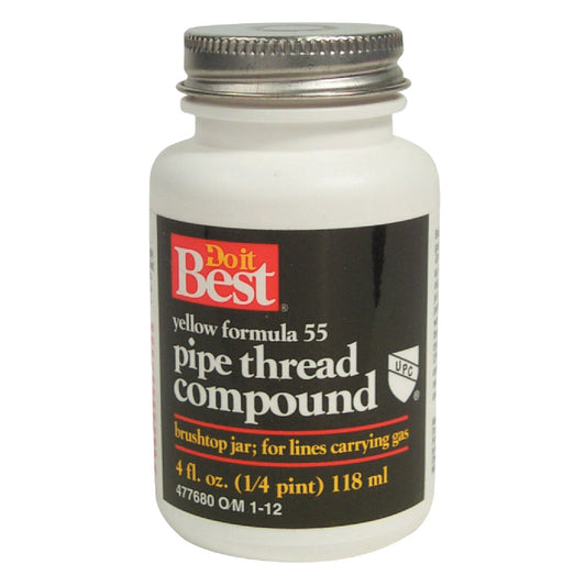 Do it Best 4 Fl. Oz. Yellow Formula 55 Pipe Thread Sealant