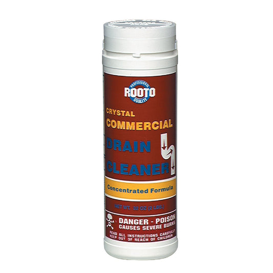 Rooto 2 Lb. Crystal Commercial Drain Cleaner