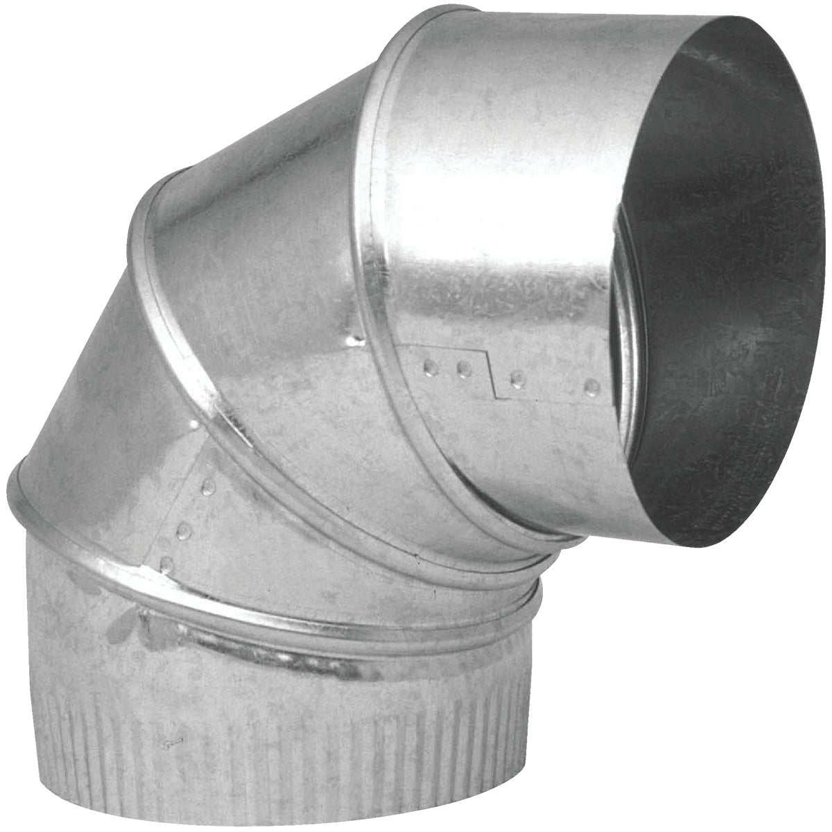 Imperial 28 Ga. 7 In. Galvanized Adjustable Elbow