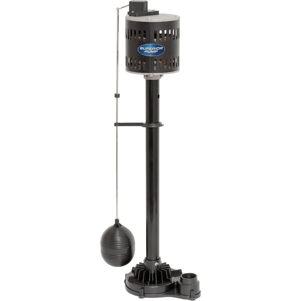 Superior Pump 1/3 HP Thermoplastic Pedestal Sump Pump