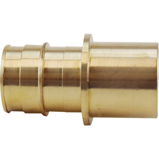 Apollo Retail 1 In. Barb x 1 In. Male Sweat Brass PEX Adapter Type A