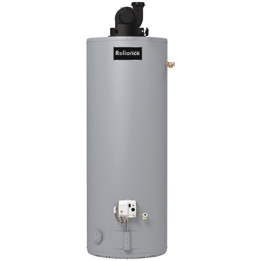 Reliance 50 Gal. Short 6yr 40,000 BTU Natural Gas Water Heater with Power Vent