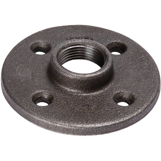 Southland 1 In. x 3-13/16 In. Black Iron Floor Flange