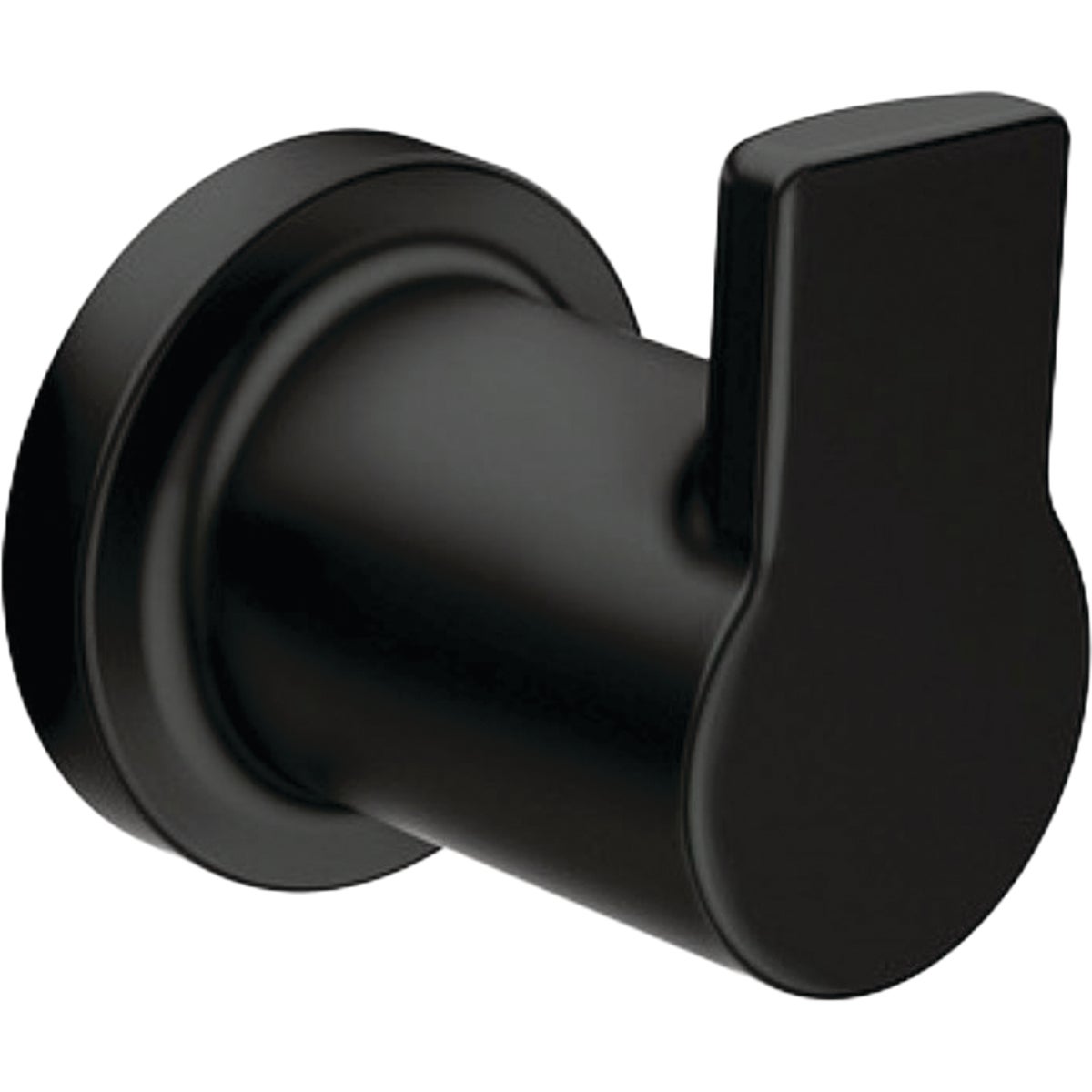 Moen Rinza Matte Black Single Robe Hook