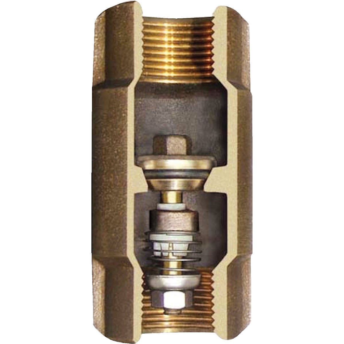 Simmons 2 In. Silicon Bronze Lead Free Check Valve