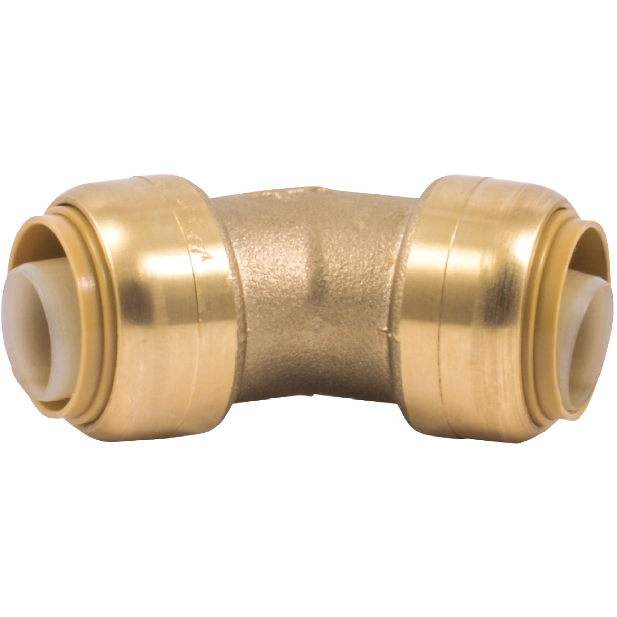 SharkBite 3/4 In. x 3/4 In. 45 Deg. Push-to-Connect Brass Elbow (1/8 Bend)