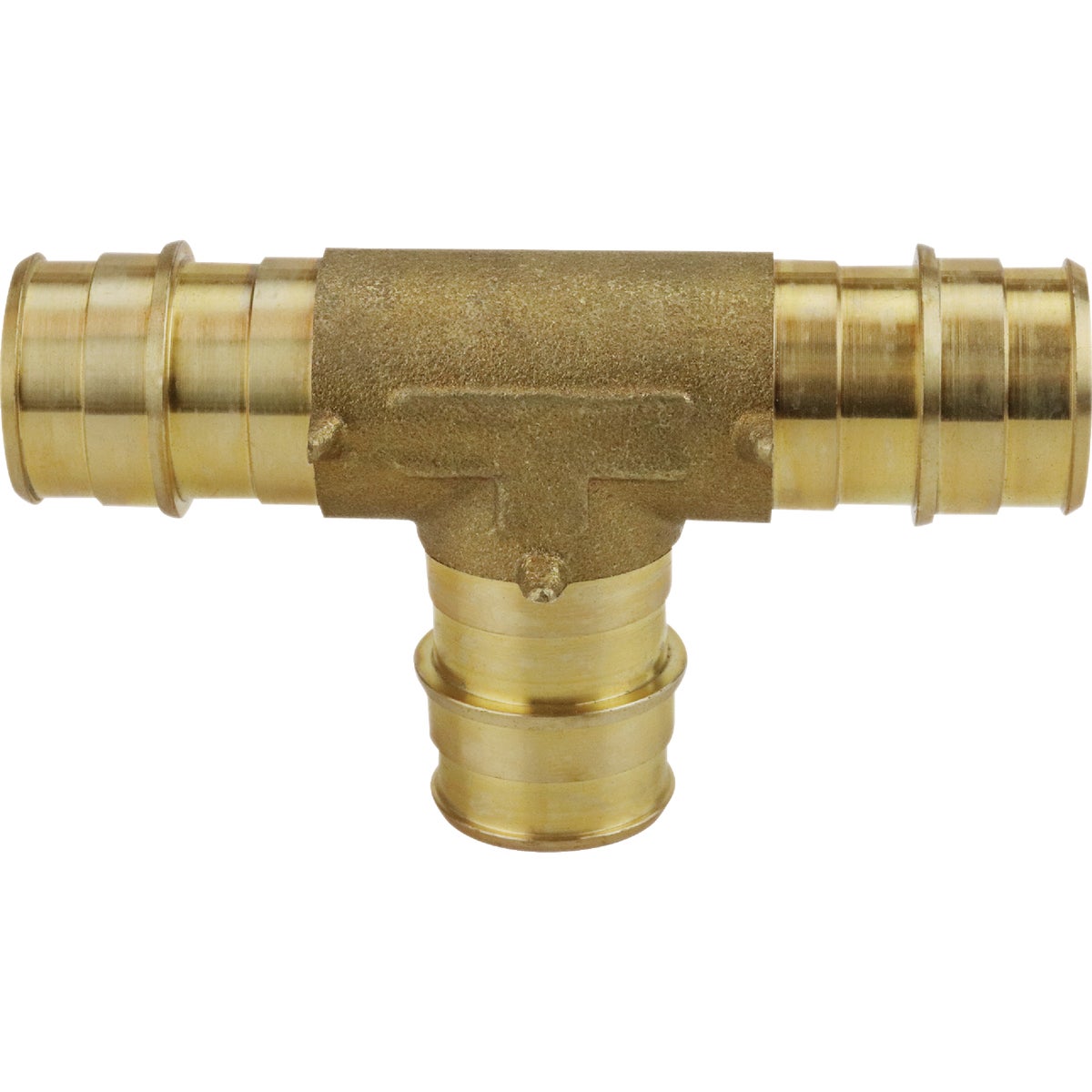 Apollo Retail 3/4 In. x 3/4 In x 3/4 In. Barb Brass PEX Tee, Type A