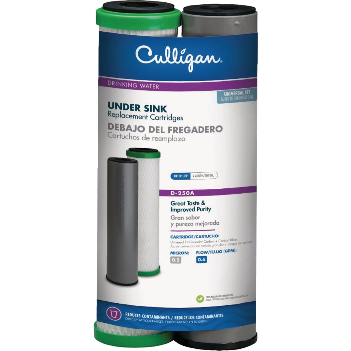 Culligan D-250A-D Under Sink Drinking Water Filter Cartridge