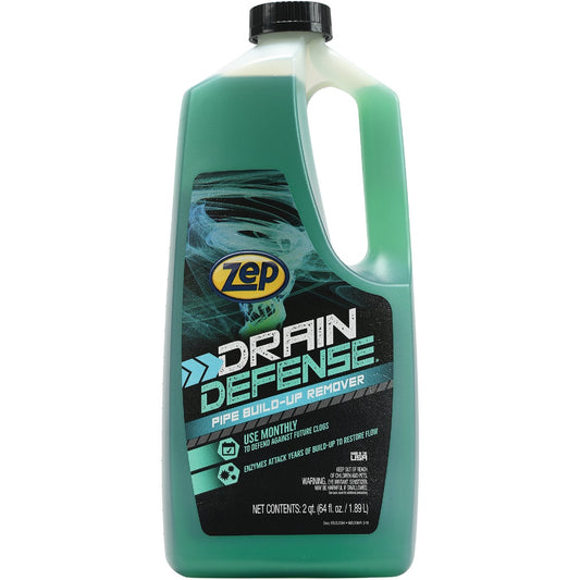 Zep Commercial 64 Oz. Liquid Drain Defense Drain Cleaner