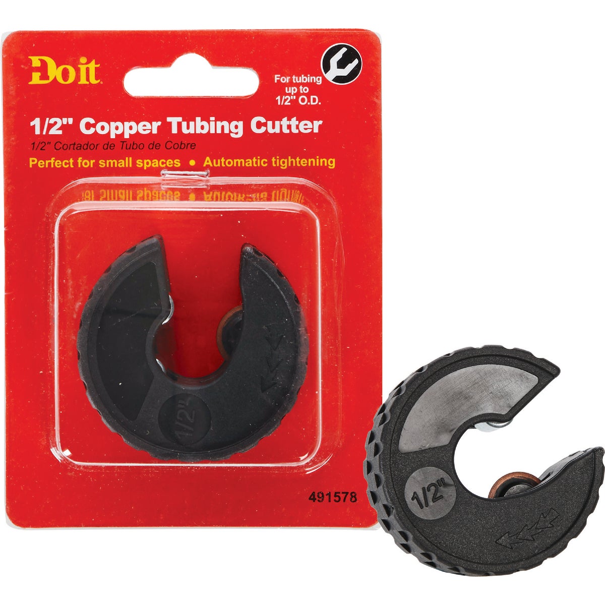 Do it Spring Loaded 1/2 In. Copper Tubing Cutter