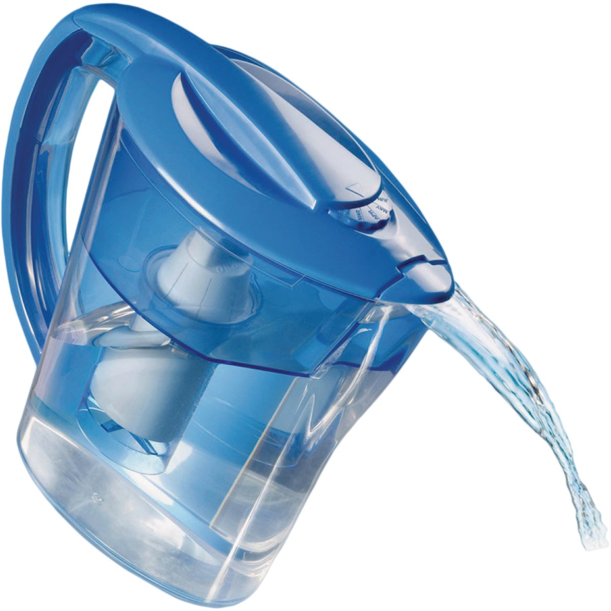 Culligan 8-Cup Water Filter Pitcher, Blue