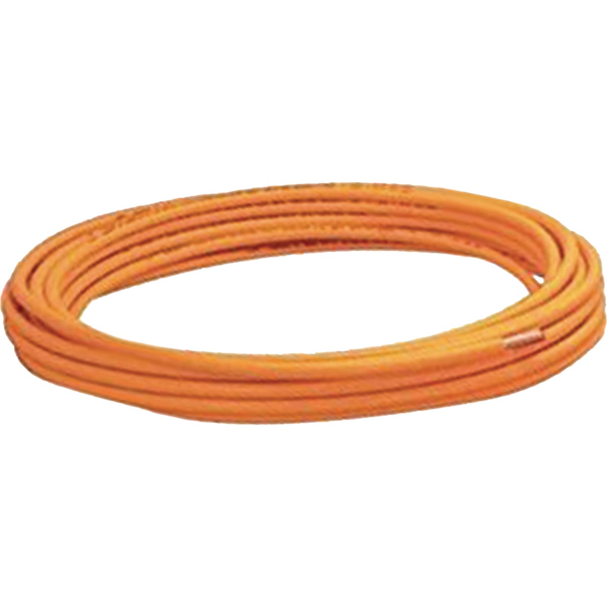 Mueller Streamline 3/8 In. OD x 50 Ft. Orange Plastic Coated ACR Copper Tubing