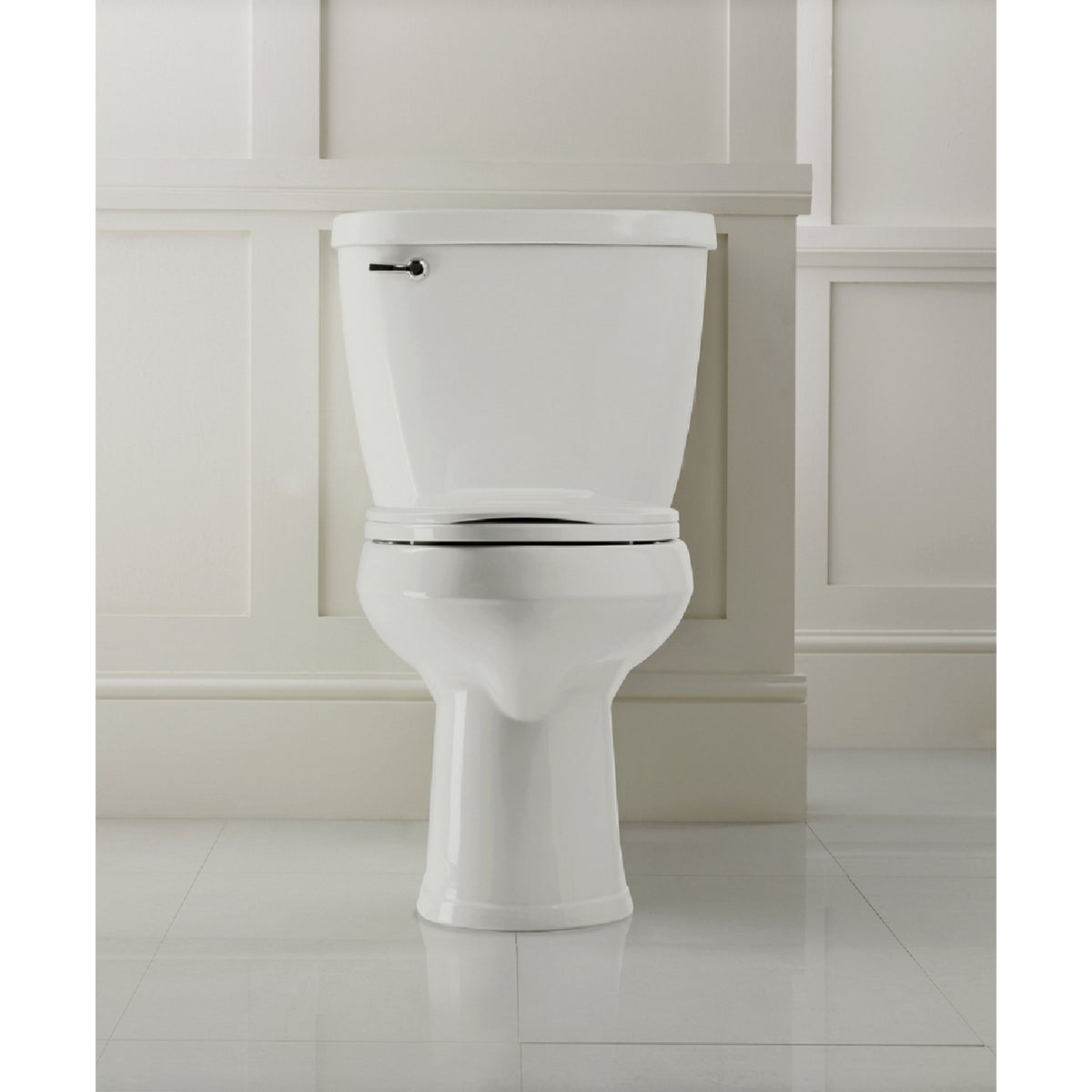 Mansfield CTK Protector White Elongated Bowl 1.6 GPF Complete Toilet Kit