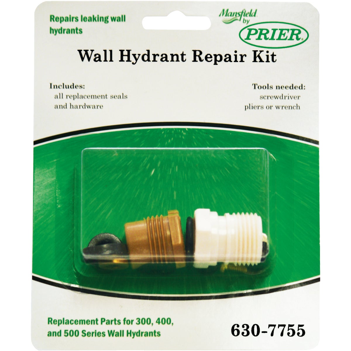 Prier Mansfield Style Service Parts Kit for Model No. 378/578 Series Wall Hydrants