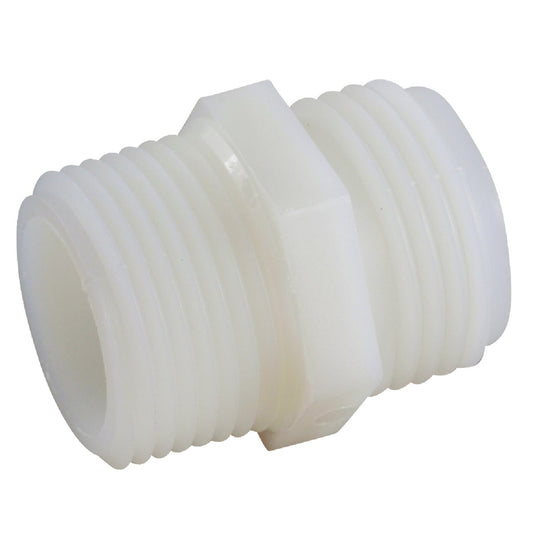 Anderson Metals 3/4 In. Hose x 1-1/4 In. MIP Nylon Hose Adapter