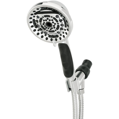 Oxygenics PowerMax 9-Spray 1.8 GPM Hand Held Shower, Chrome