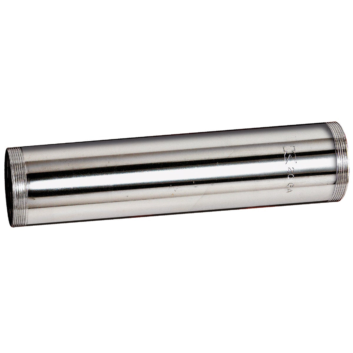 Do it 1-1/4 In. x 6 In. Chrome Plated 20 GaugeThreaded Tube