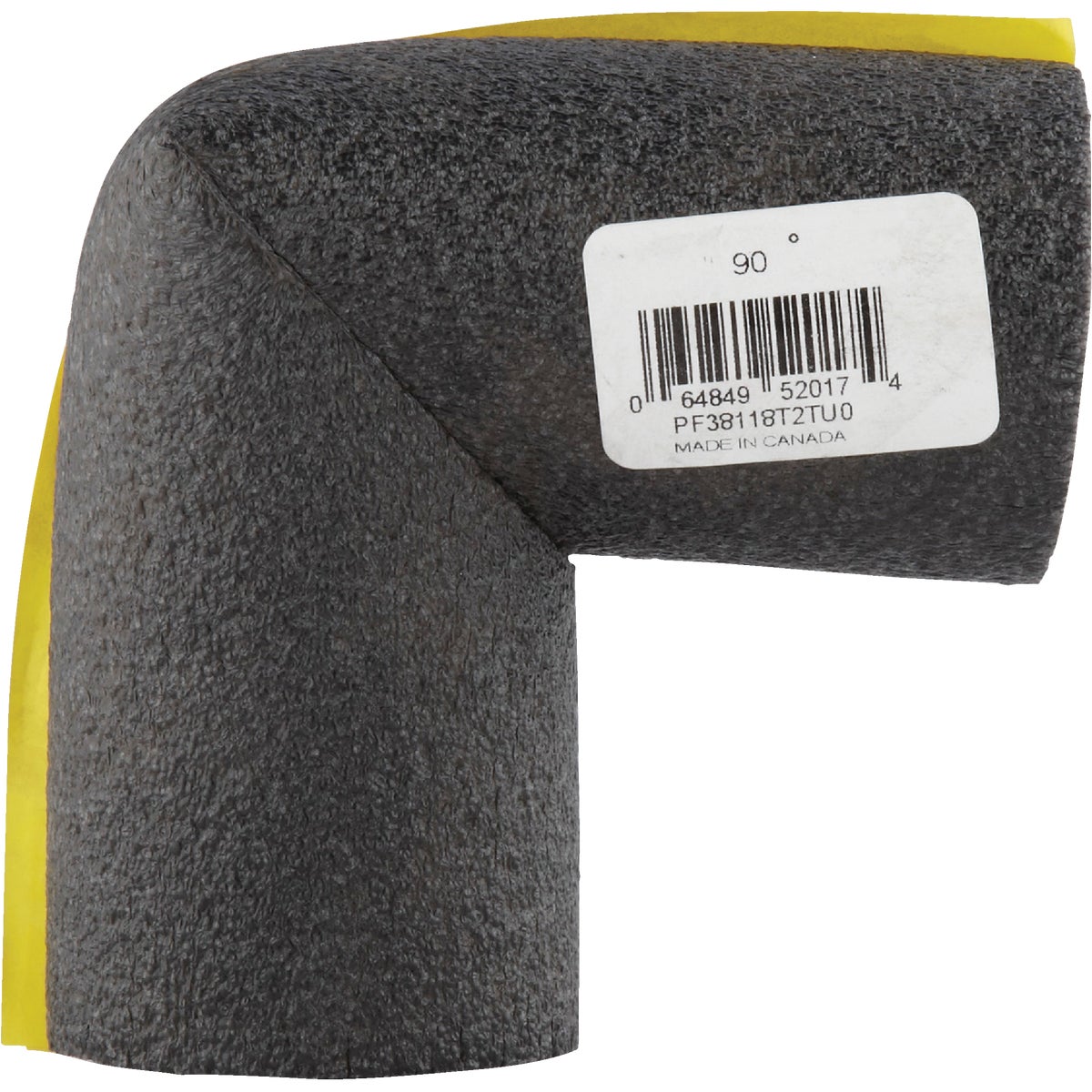 Tundra 3/8 In. Wall Self-Sealing Polyethylene Elbow Pipe Insulation Wrap, 1 In.