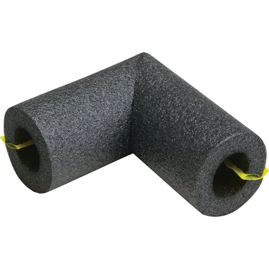 Tundra 3/8 In. Wall Self-Sealing Polyethylene Elbow Pipe Insulation Wrap, 1/2 In.