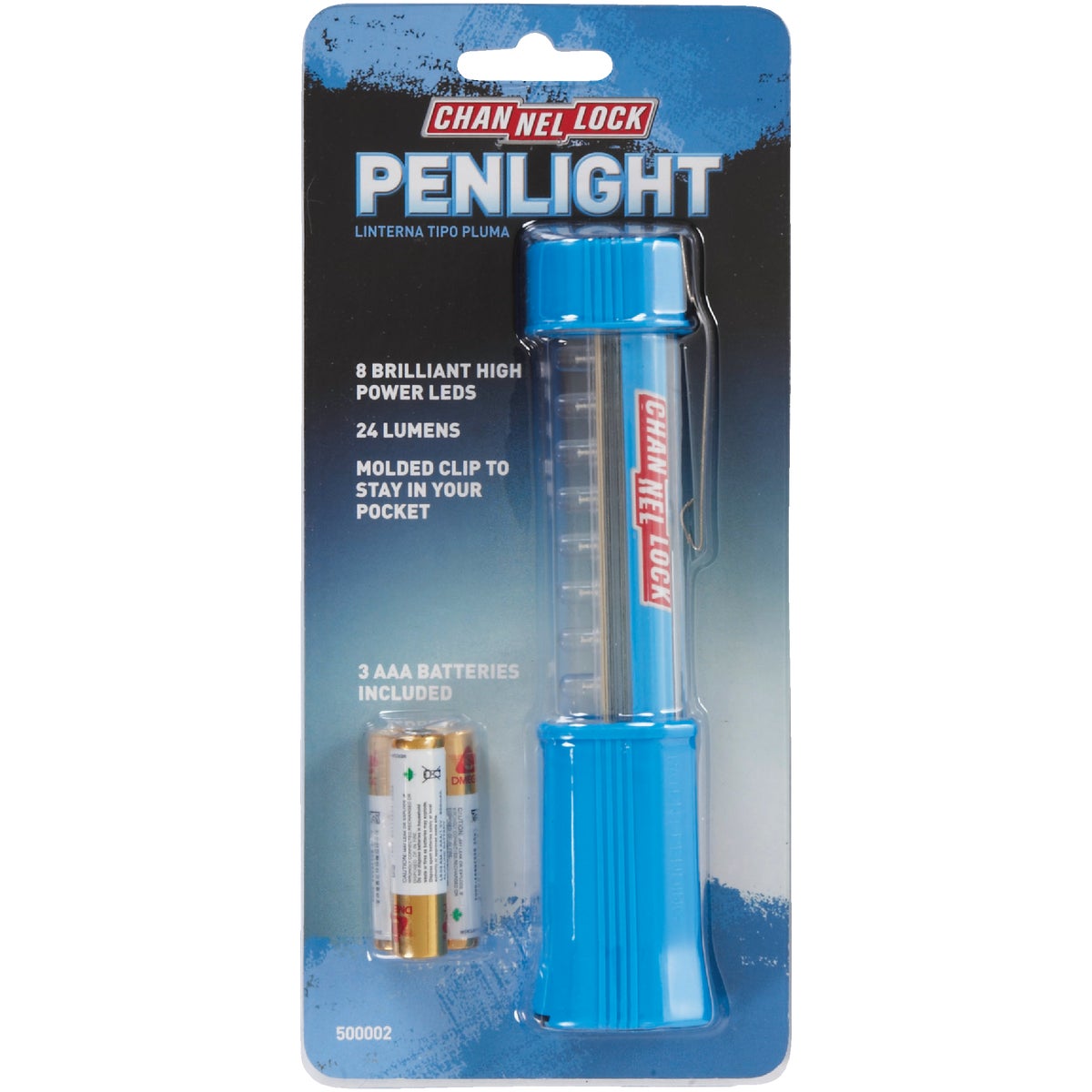 Channellock 24 Lm. 3AAA Plastic Penlight