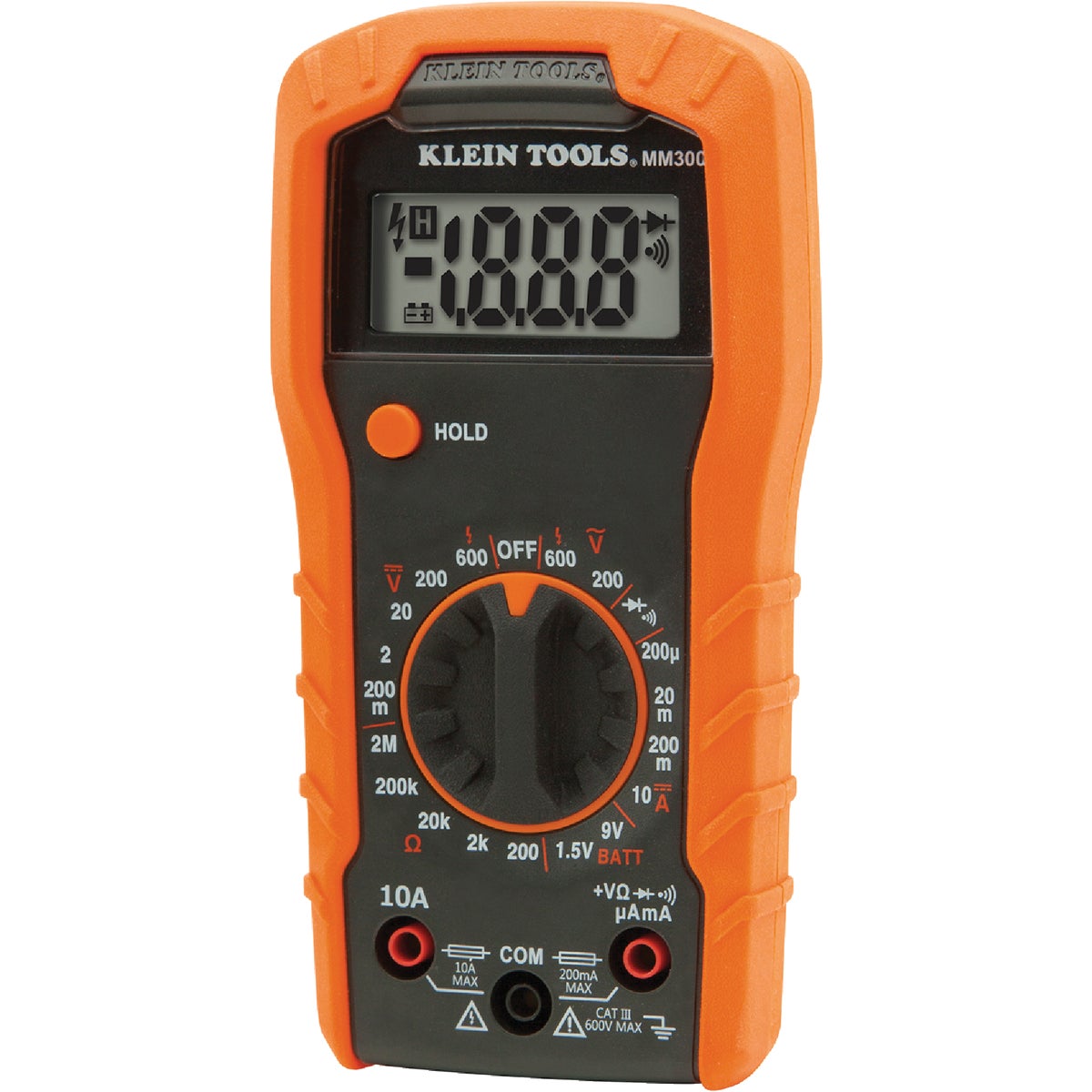 Klein 600V Manual Ranging Digital Multimeter