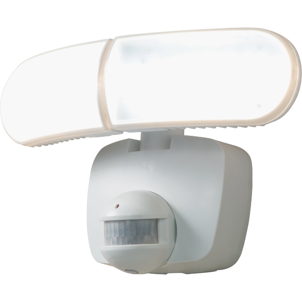 All-Pro White Motion Sensing Dusk To Dawn LED Floodlight Fixture