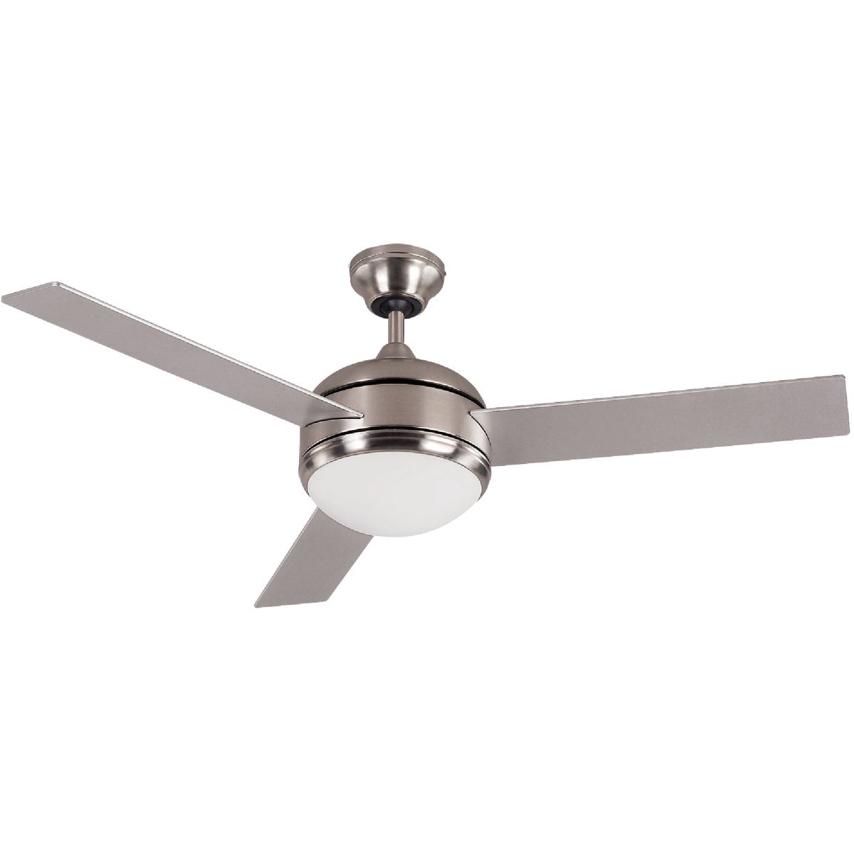 Home Impressions Calibre 48 In. Brushed Nickel Ceiling Fan with Light Kit