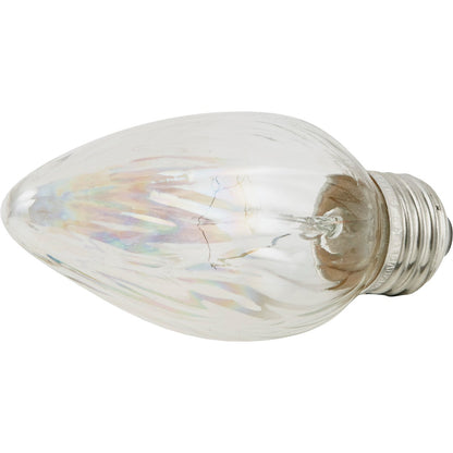 Philips DuraMax 40W Auradescent Medium F15 Incandescent Flame Candle Light Bulb (2-Pack)