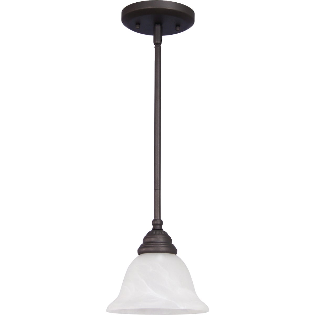 Home Impressions Julianna 1-Bulb Oil Rubbed Bronze Incandescent Pendant Light Fixture