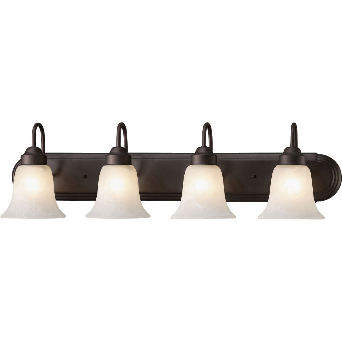 Home Impressions Julianna 4-Bulb Oil Rubbed Bronze Vanity Bath Light Bar