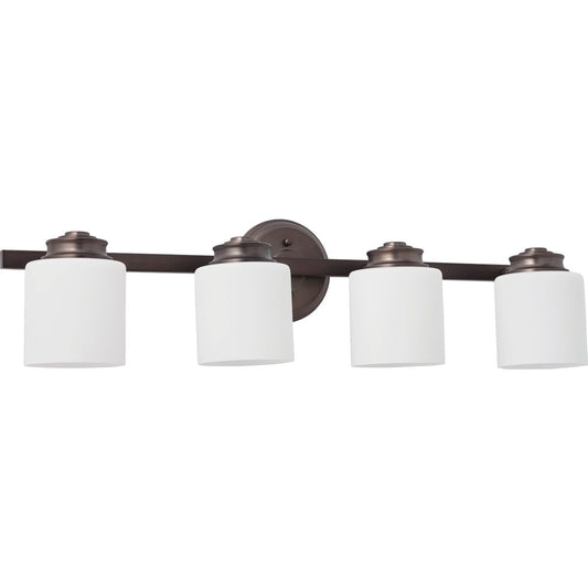 Home Impressions Crawford 4-Bulb Oil Rubbed Bronze Bath Light Bar