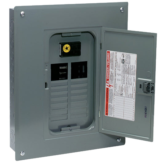 Square D QO 100A 24-Space 24-Circuit Indoor Main Breaker Plug-on Neutral Load Center