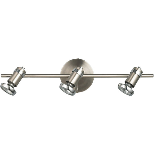 Home Impressions Chrome 3-Bulb GU10 Track Lighting Fixture