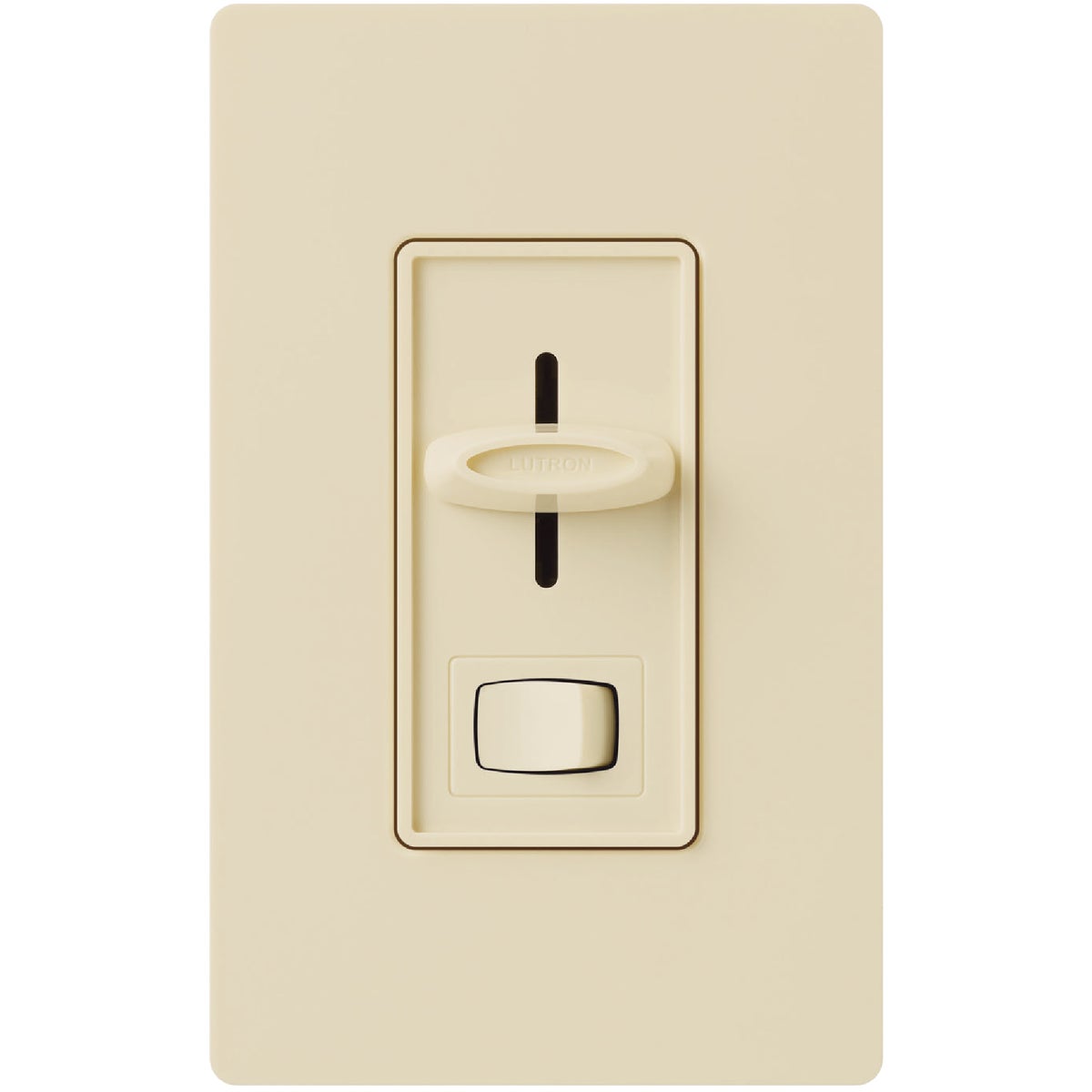 Lutron Skylark Incandescent/Halogen/LED/CFL Ivory Slide Dimmer Switch