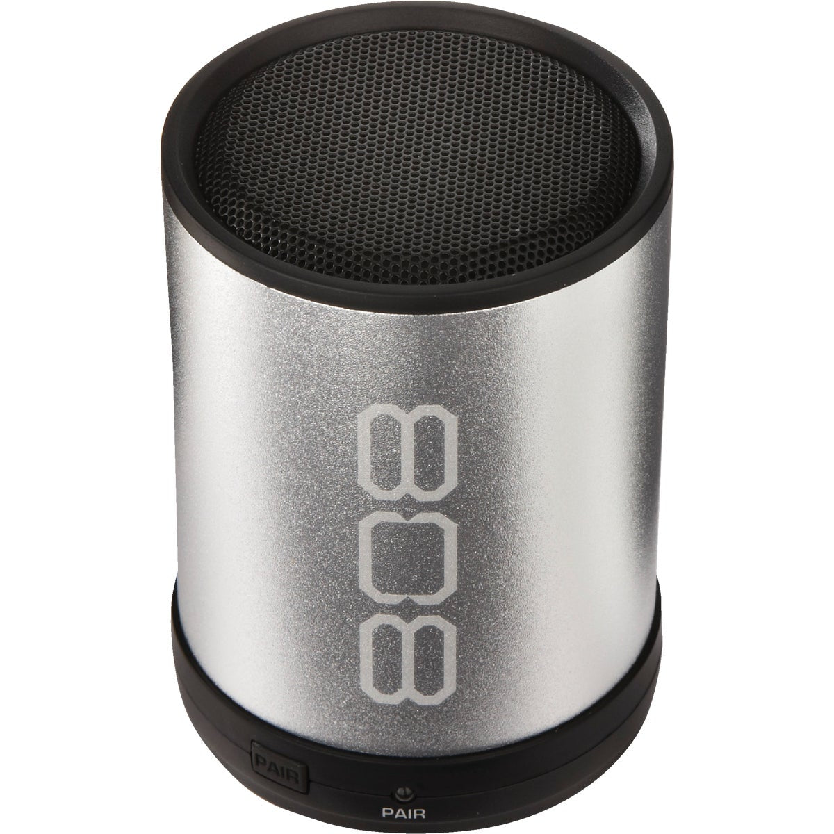 808 Canz Bluetooth Silver Wireless Speaker