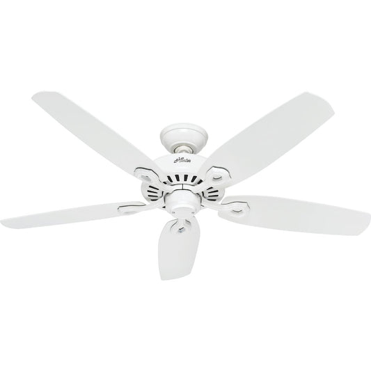 Hunter Builder Elite 52 In. White Ceiling Fan