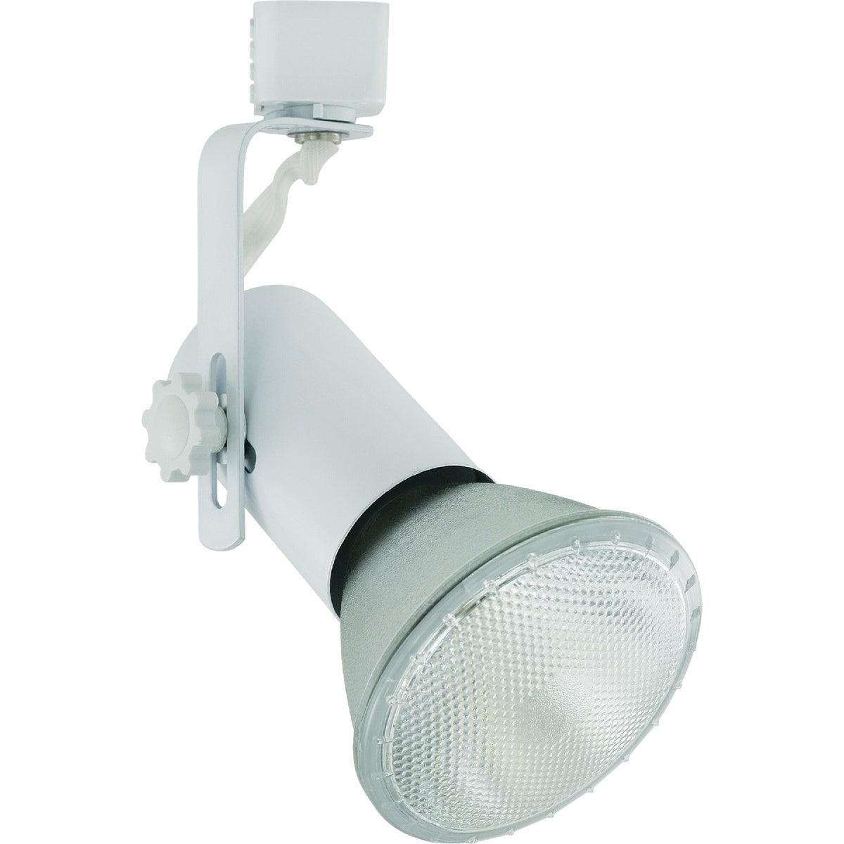 Liteline White 1-Bulb PAR Track Lighting Fixture