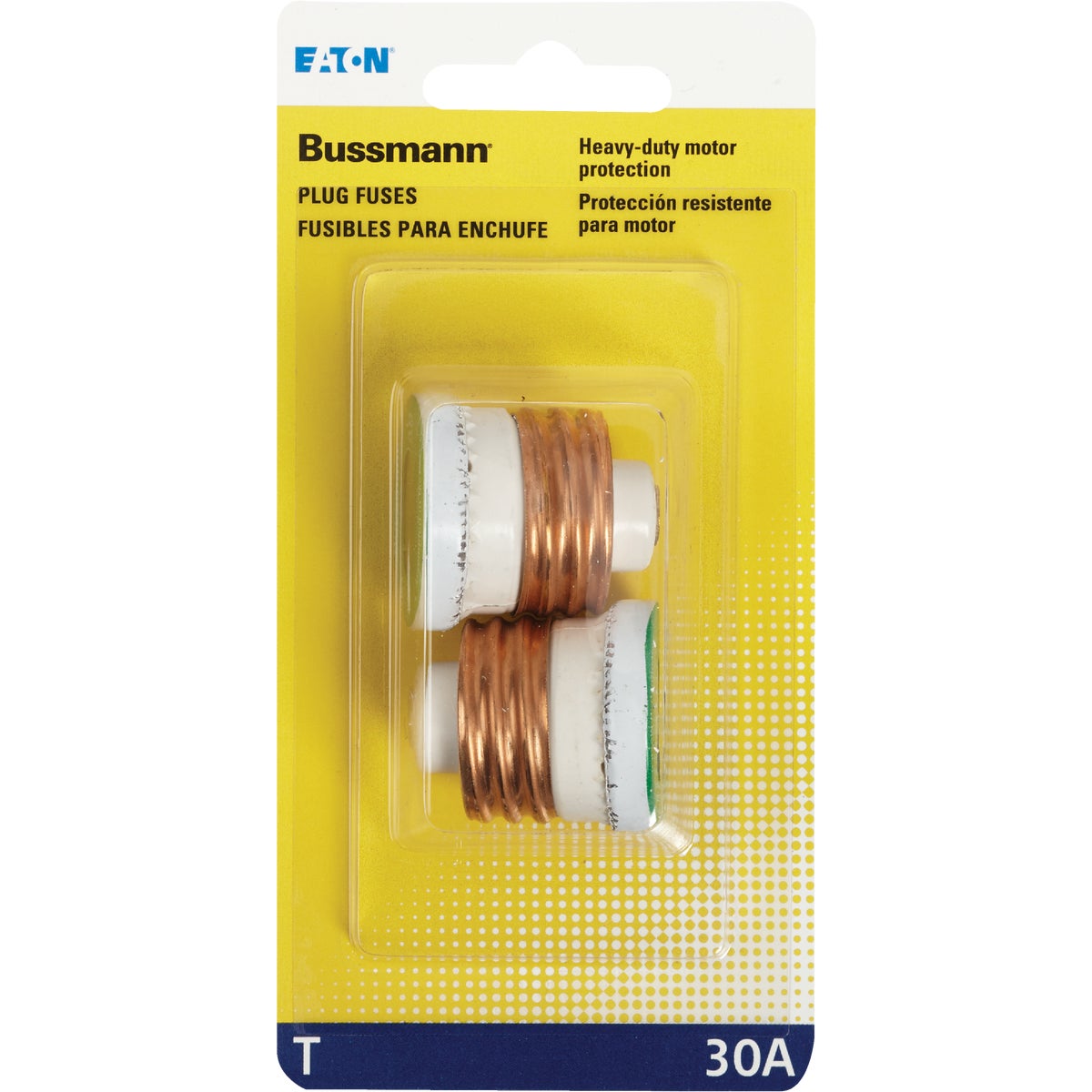 Bussmann 30A T Time-Delay Plug Fuse (2-Pack)