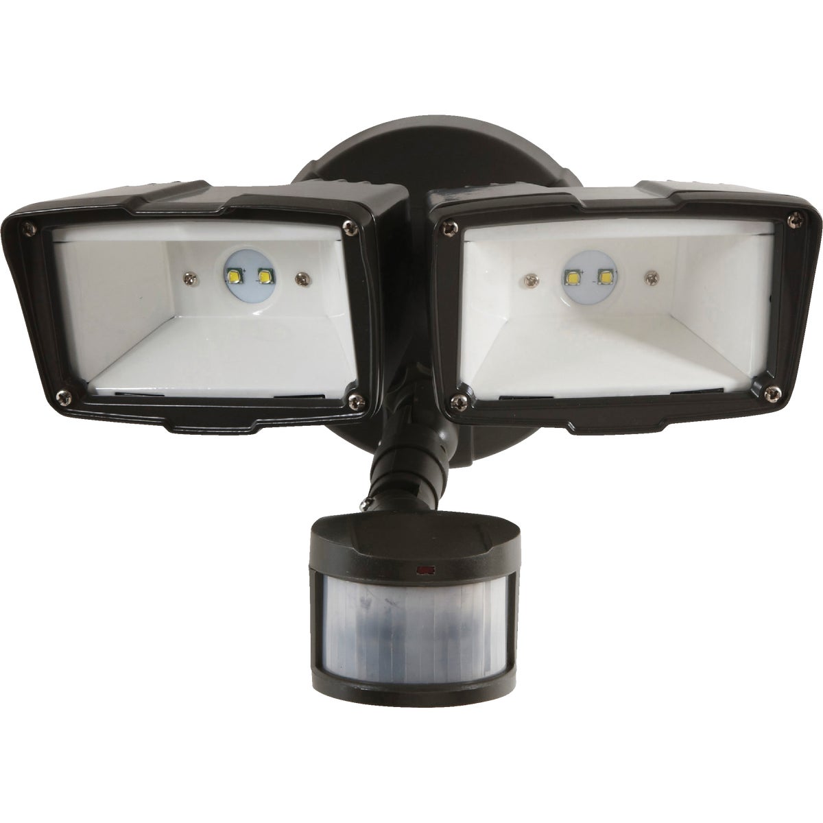 All-Pro Bronze Motion Sensing Dusk To Dawn LED Floodlight Fixture