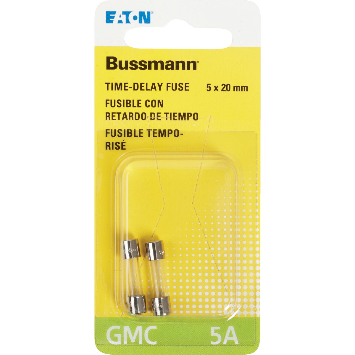 Bussmann 5A GMC Glass Tube Electronic Fuse (2-Pack)