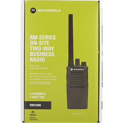Motorola 8 Channel VHF Two-Way Business Radio