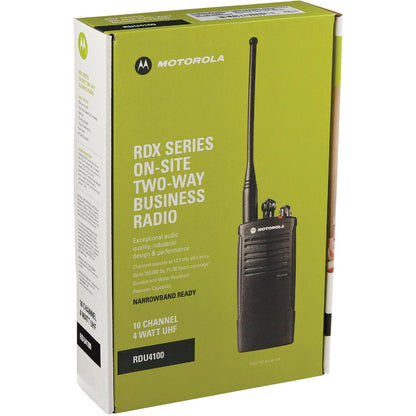 Motorola 10 Channel UHF Two-Way Business Radio