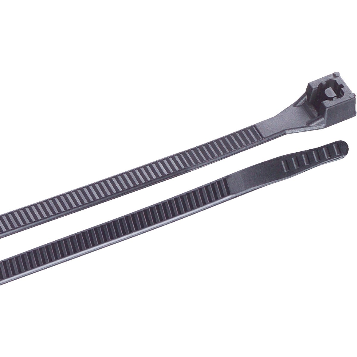 Gardner Bender 6 In. x 0.13 In. Black Nylon Ultra Violet Cable Tie (100-Pack)