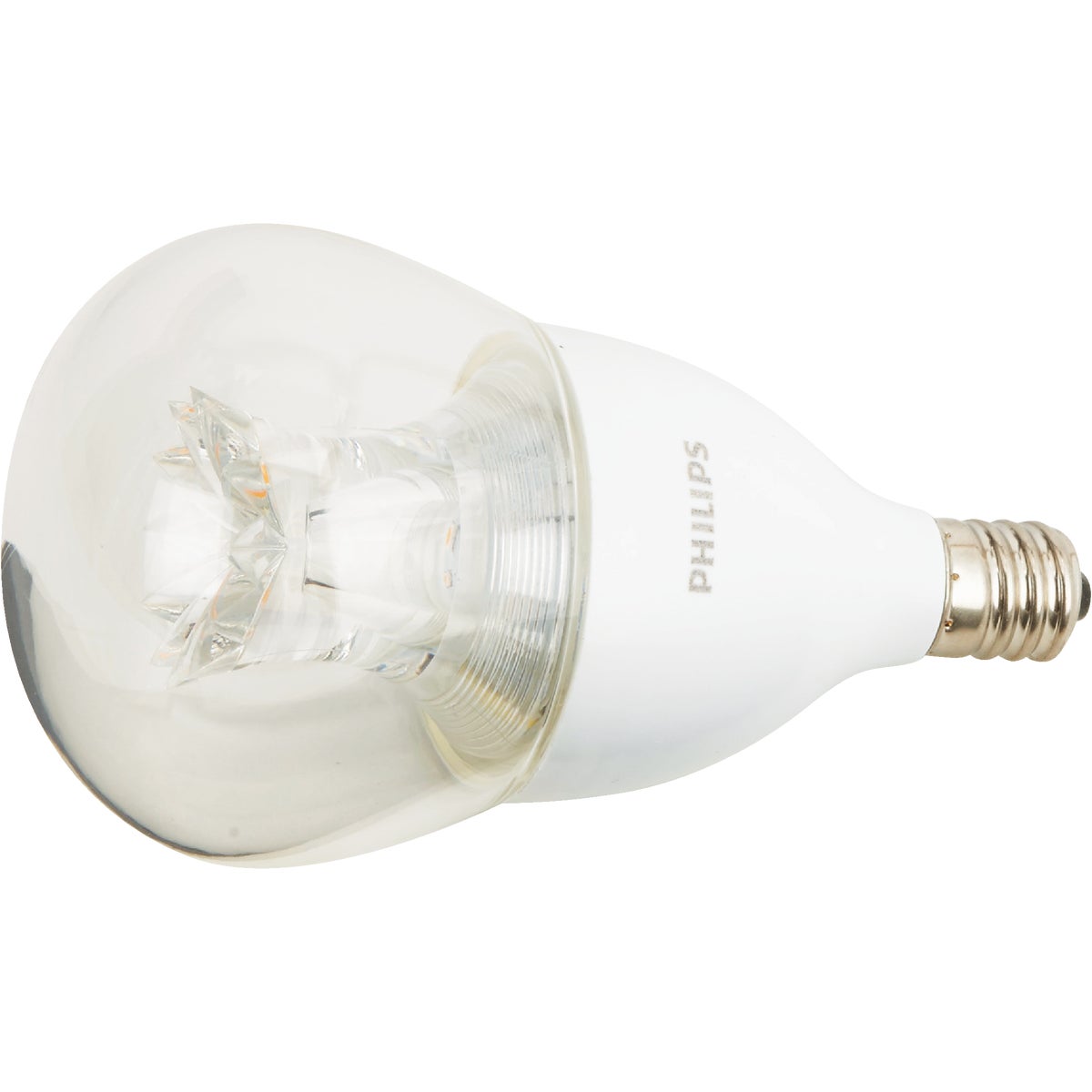 Philips Warm Glow 40W Equivalent Soft White A15 Candelabra Dimmable LED Light Bulb