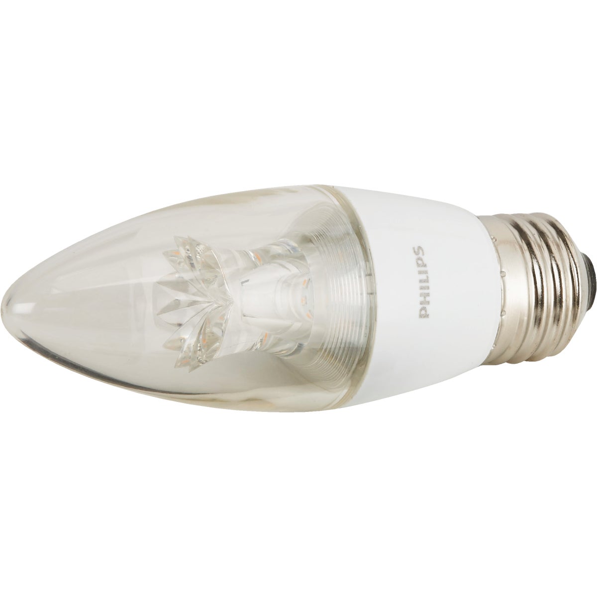 Philips Warm Glow 40W Equivalent Soft White B12 Candelabra Dimmable LED Decorative Light Bulb