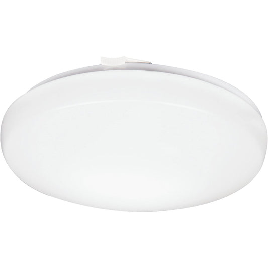 Lithonia 11 In. White Round LED Flush Mount Light Fixture