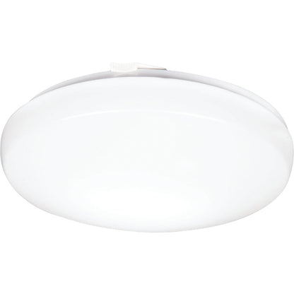 Lithonia 14 In. White Round LED Flush Mount Light Fixture