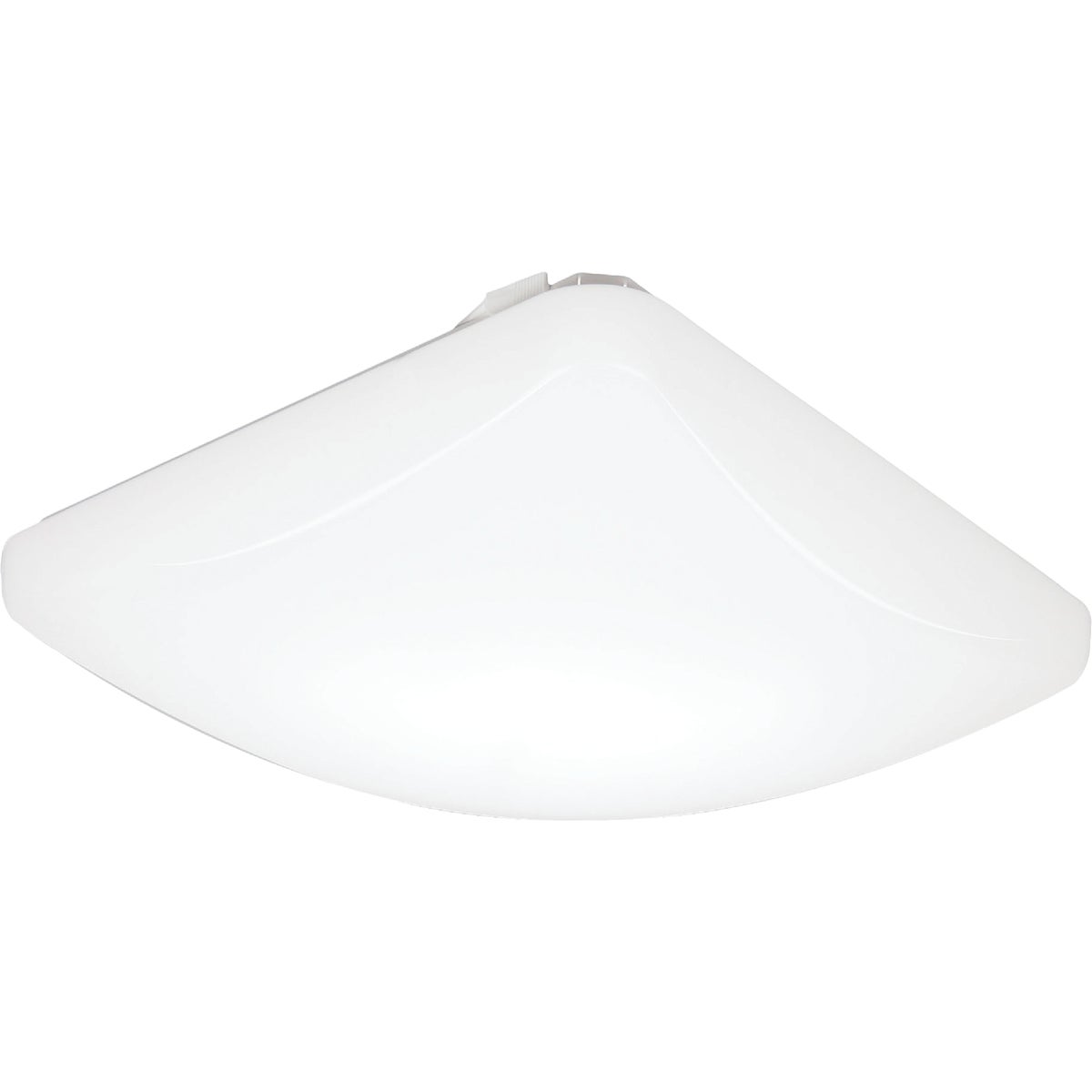 Lithonia 15 In. White Square LED Flush Mount Light Fixture