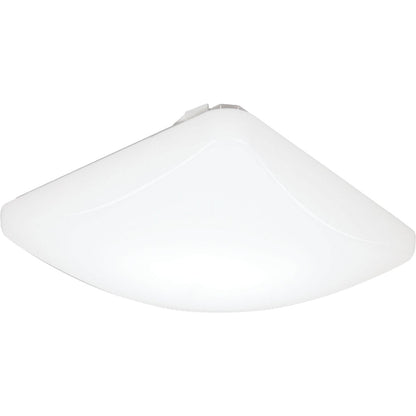 Lithonia 15 In. White Square LED Flush Mount Light Fixture